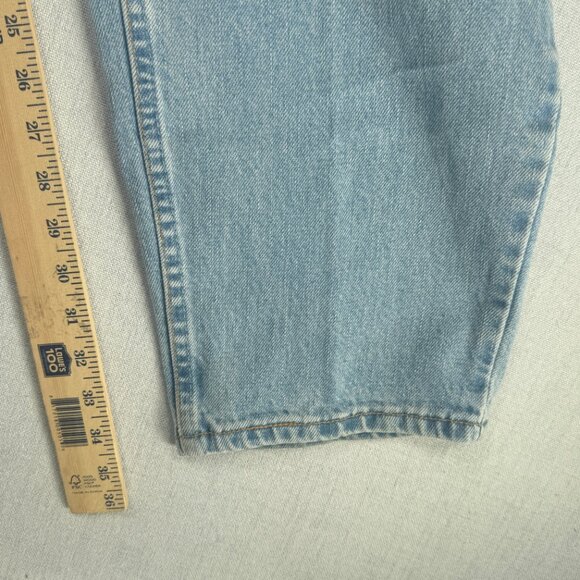 Vintage Levi's 560 Loose Fit Tapered Leg Jeans Light Wash Cotton Denim W38xL36 - Picture 8 of 11